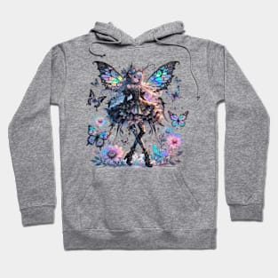 Anime Gothic Holographic Fairy Manga Fairycore Goblincore Hoodie